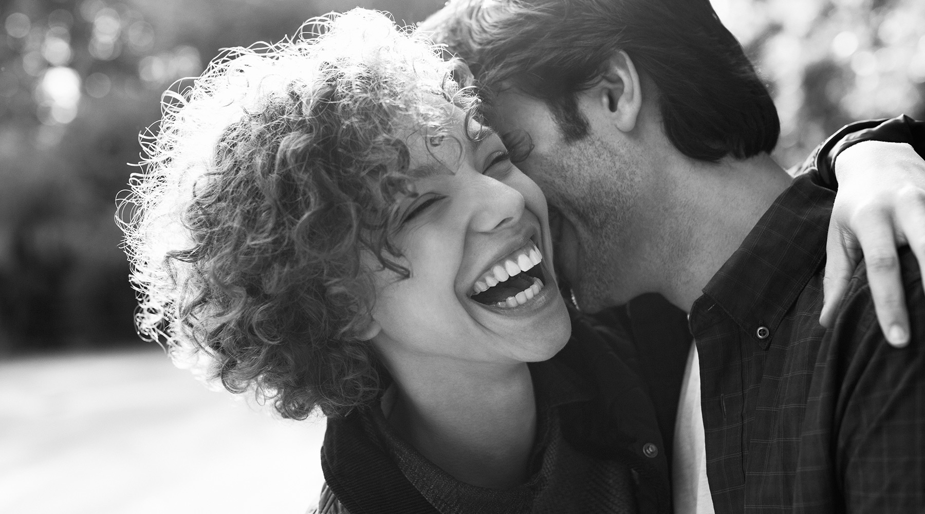 azara couple laughing